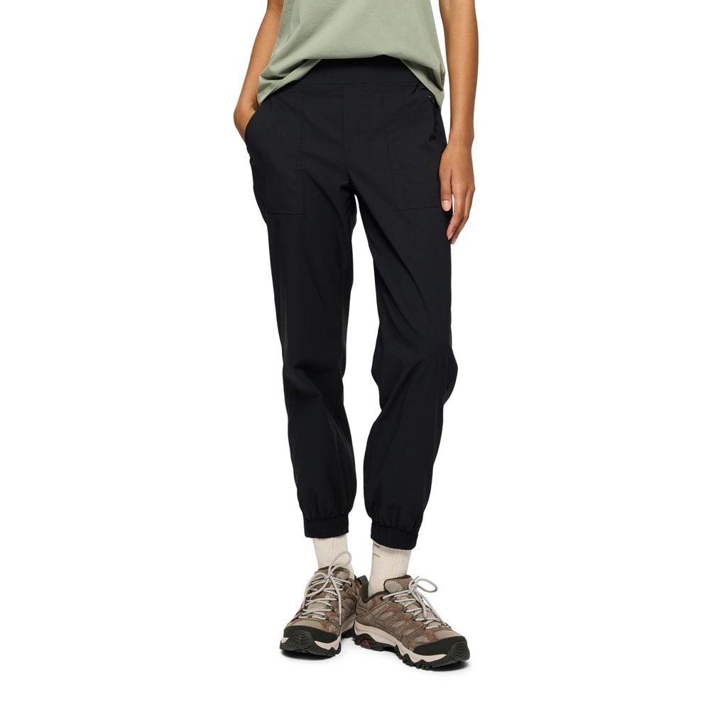Merrell Womens Hiking Joggers Black Elastic Waist Active Outdoor Pants XL